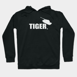 The Tiger tank kind of jumps Hoodie